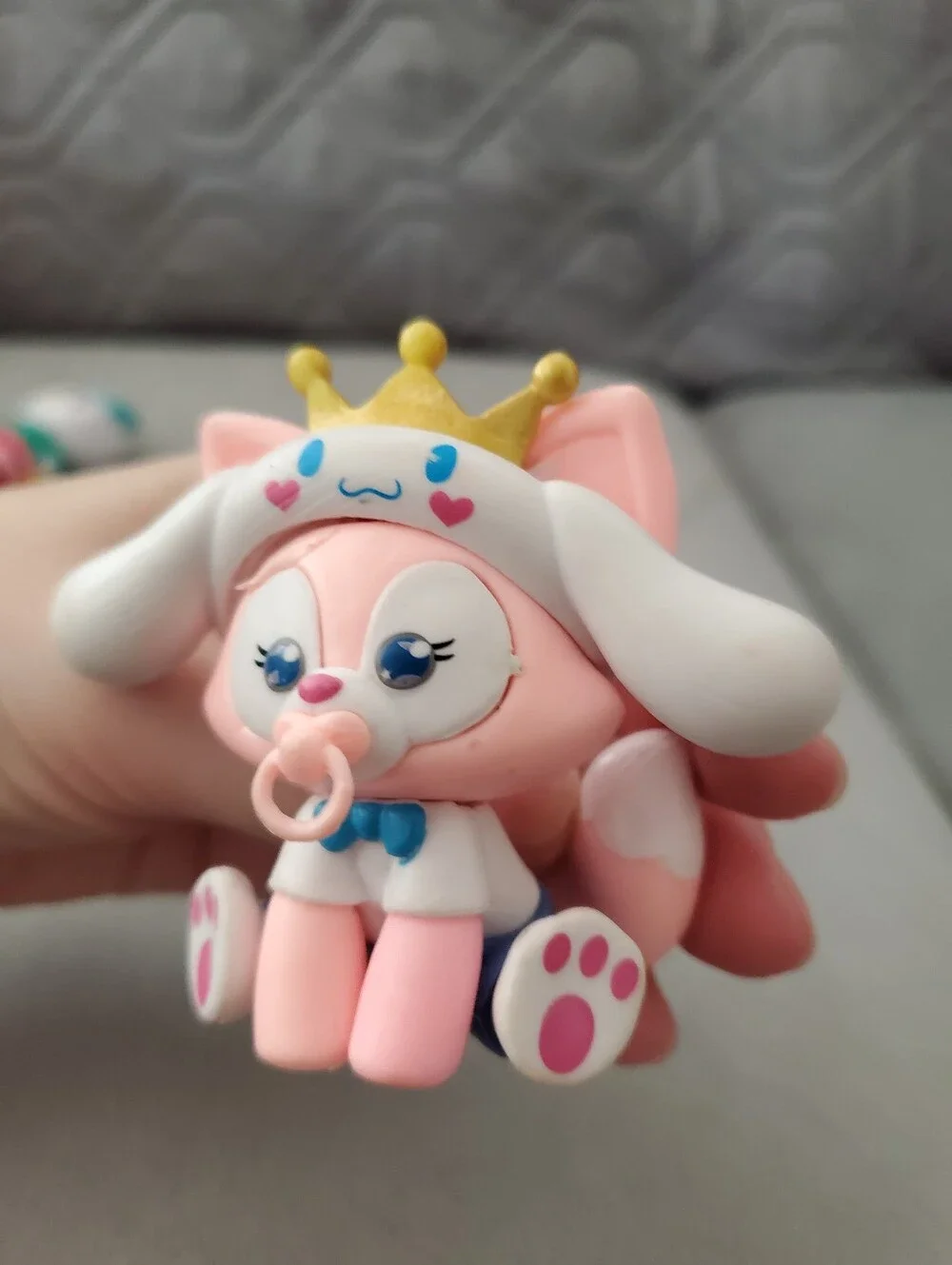 Mini Collectible Figures Hello Kitty & LinaBell in Cinnamoroll Outfit